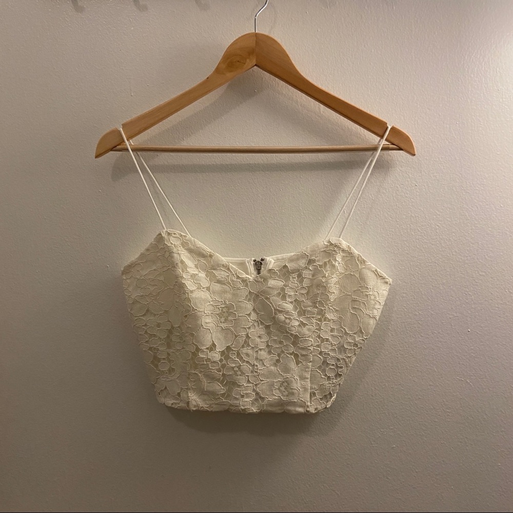 Lace Crop Top from Top Shop